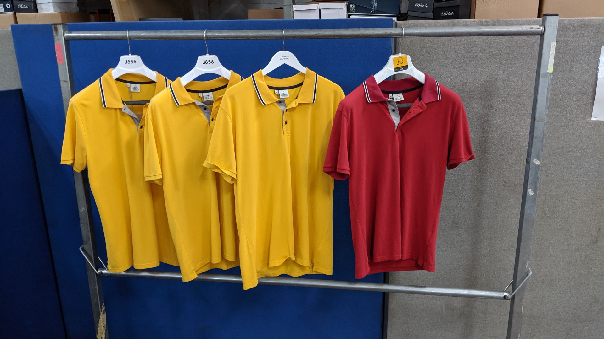 4 off Pyrenex polo shirts. This is one of a number of lots being sold on behalf of the liquidators