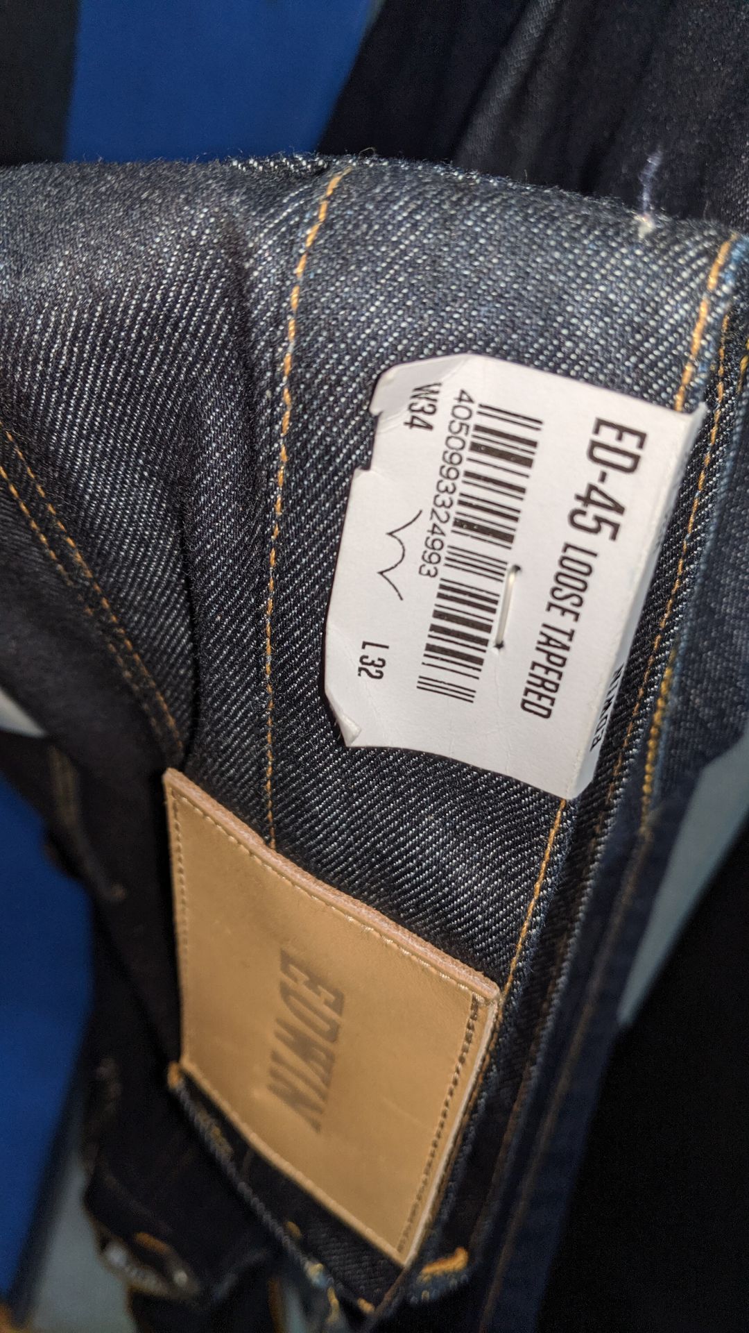 10 pairs of Edwin jeans. This is one of a number of lots being sold on behalf of the liquidators - Image 15 of 17