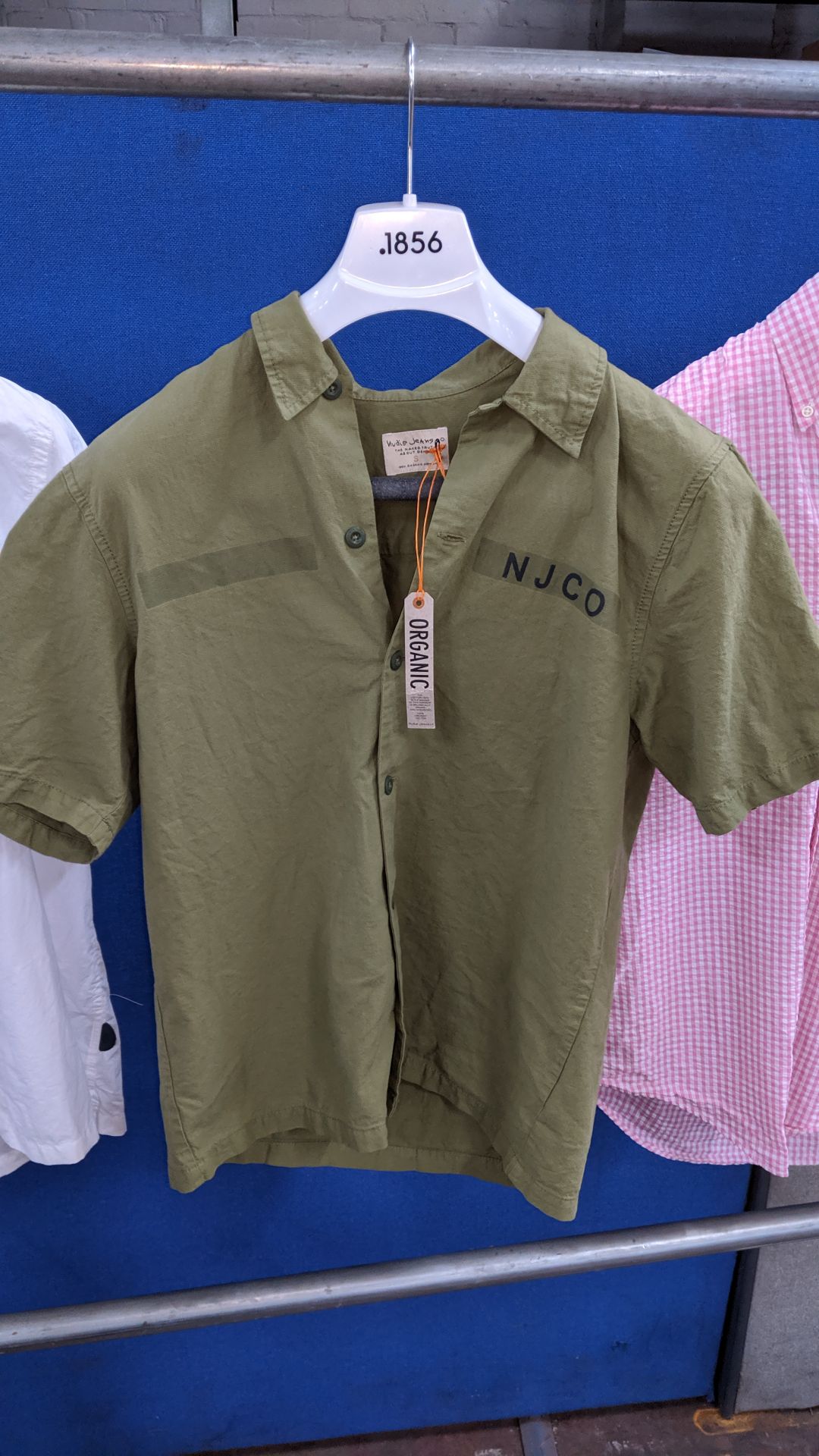 4 assorted short sleeve shirts by Folk, Nudie Jeans, Ralph Lauren & YMC. This is one of a number - Image 5 of 10