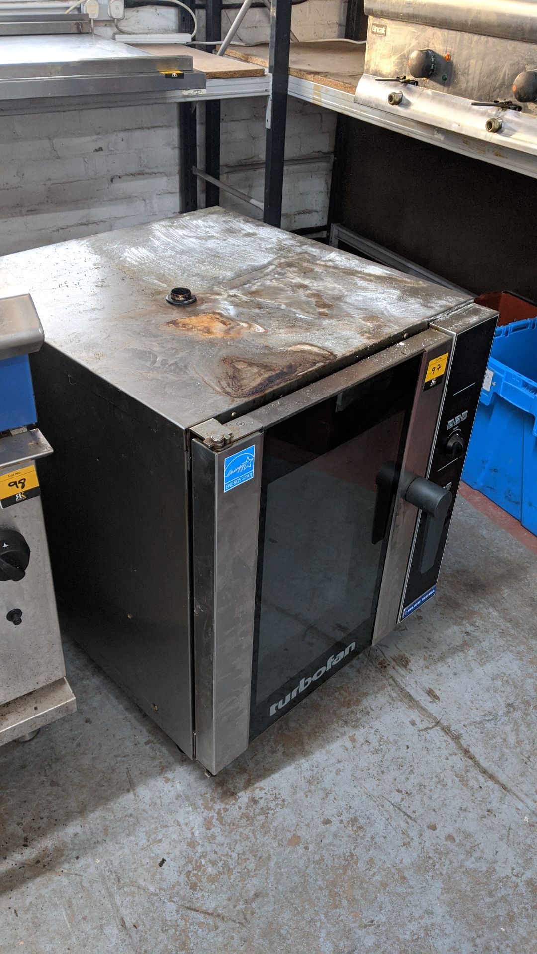 Blue Seal turbo fan oven, purchased new for £1,930 plus VAT . This is one of three items purchased - Image 8 of 15