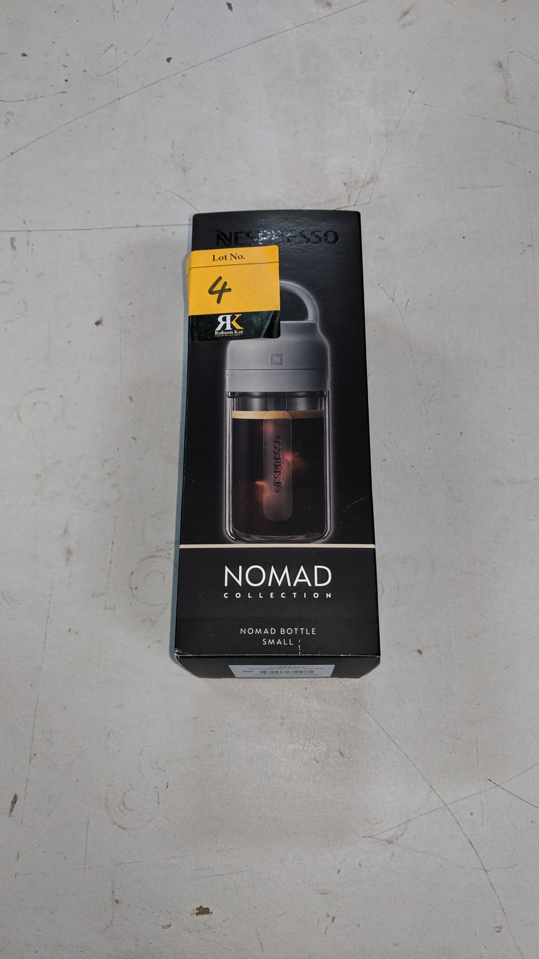 Nespresso Nomad bottle (small). IMPORTANT: Please remember goods successfully bid upon must be