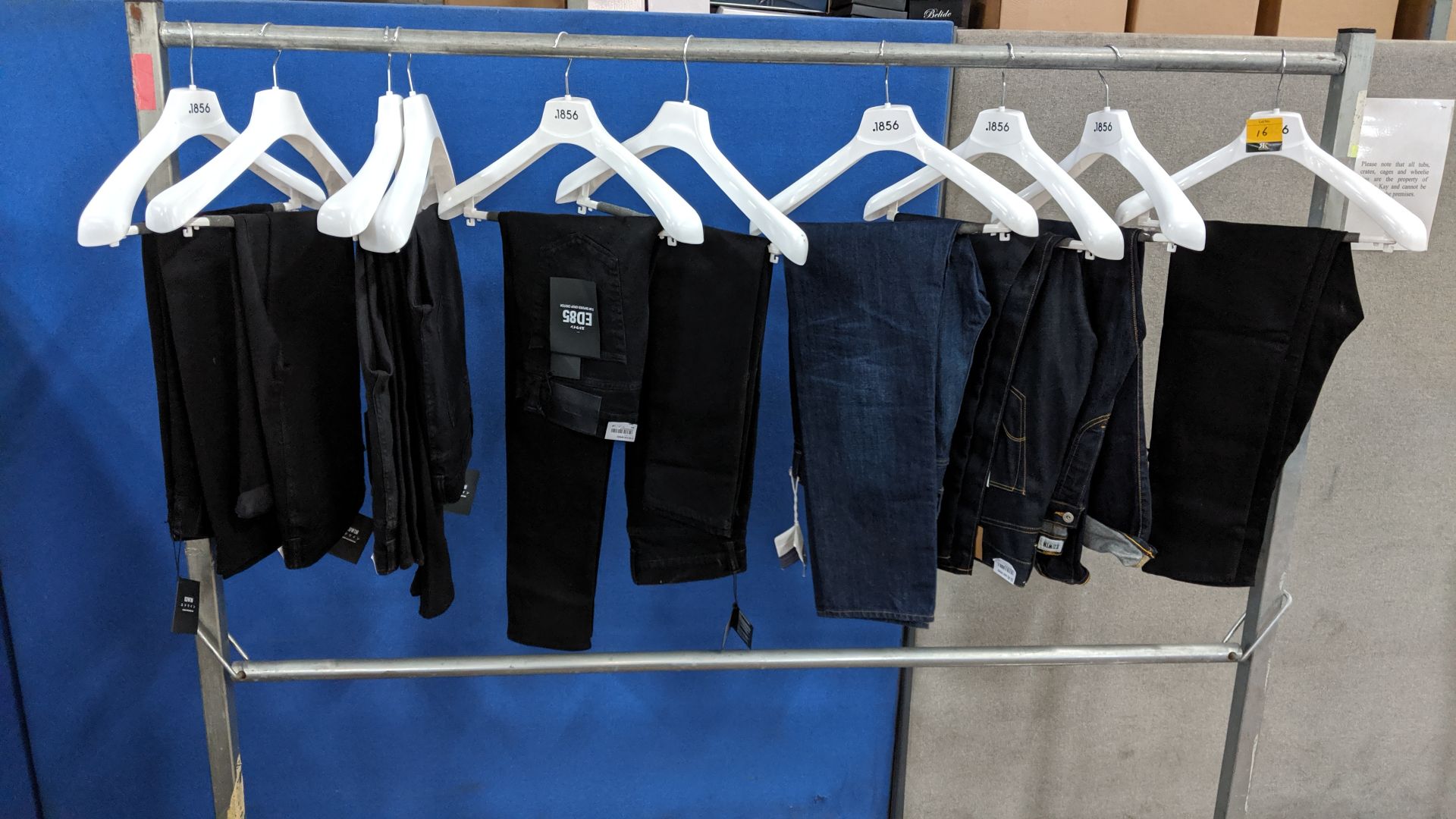 10 pairs of Edwin jeans. This is one of a number of lots being sold on behalf of the liquidators - Image 2 of 17