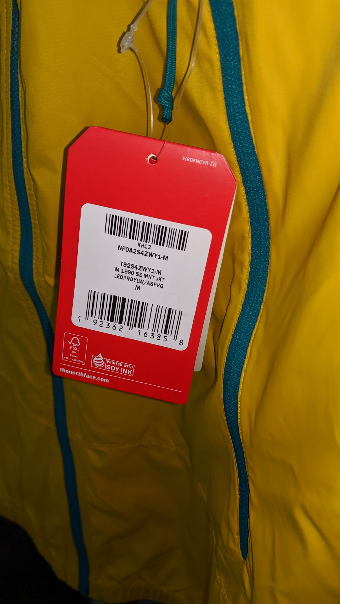 5 off North Face lightweight zip up jackets. This is one of a number of lots being sold on behalf of - Image 8 of 9