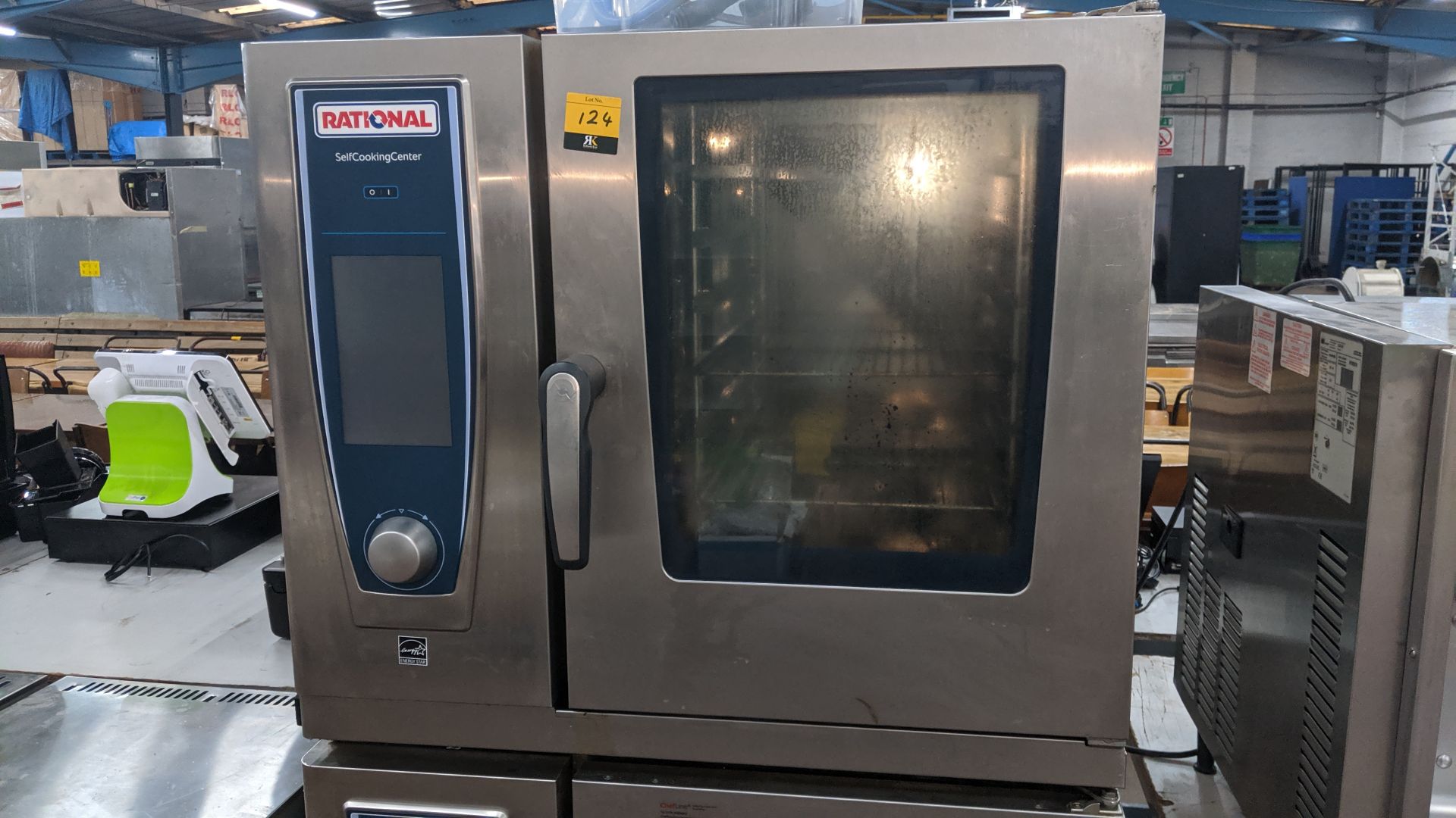 2018 Rational SCCW61E twin combi oven system comprising 2 off ovens plus Rational stacking kit & low - Image 3 of 13