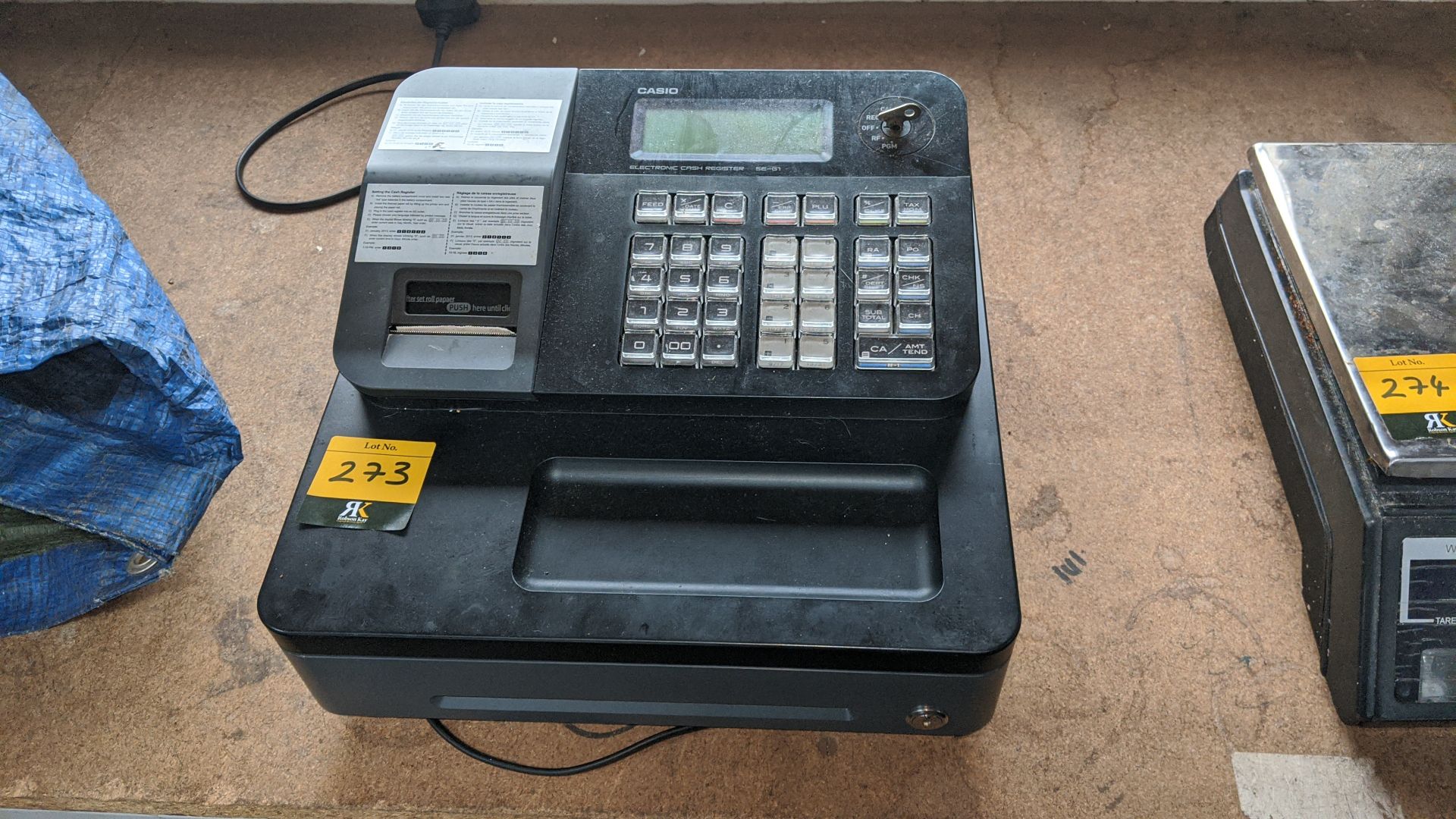 Casio electronic cash register model SE-G1. Lots 101 - 112 & 273 - 275 are understood to have all - Image 3 of 5