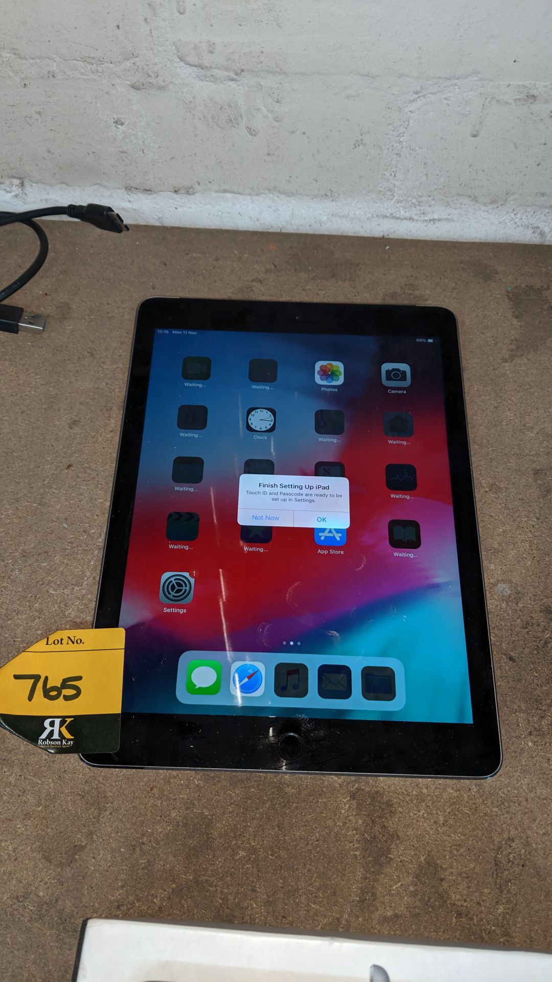 Apple iPad Air 2, 16Gb, Space Grey, product code A1567, no charger. This is one of a large number of