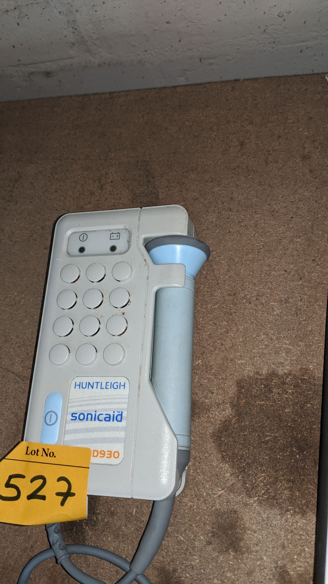 Huntleigh Sonicaid model D930 Fetal Doppler . This is one of a large number of lots used/owned by - Image 3 of 4