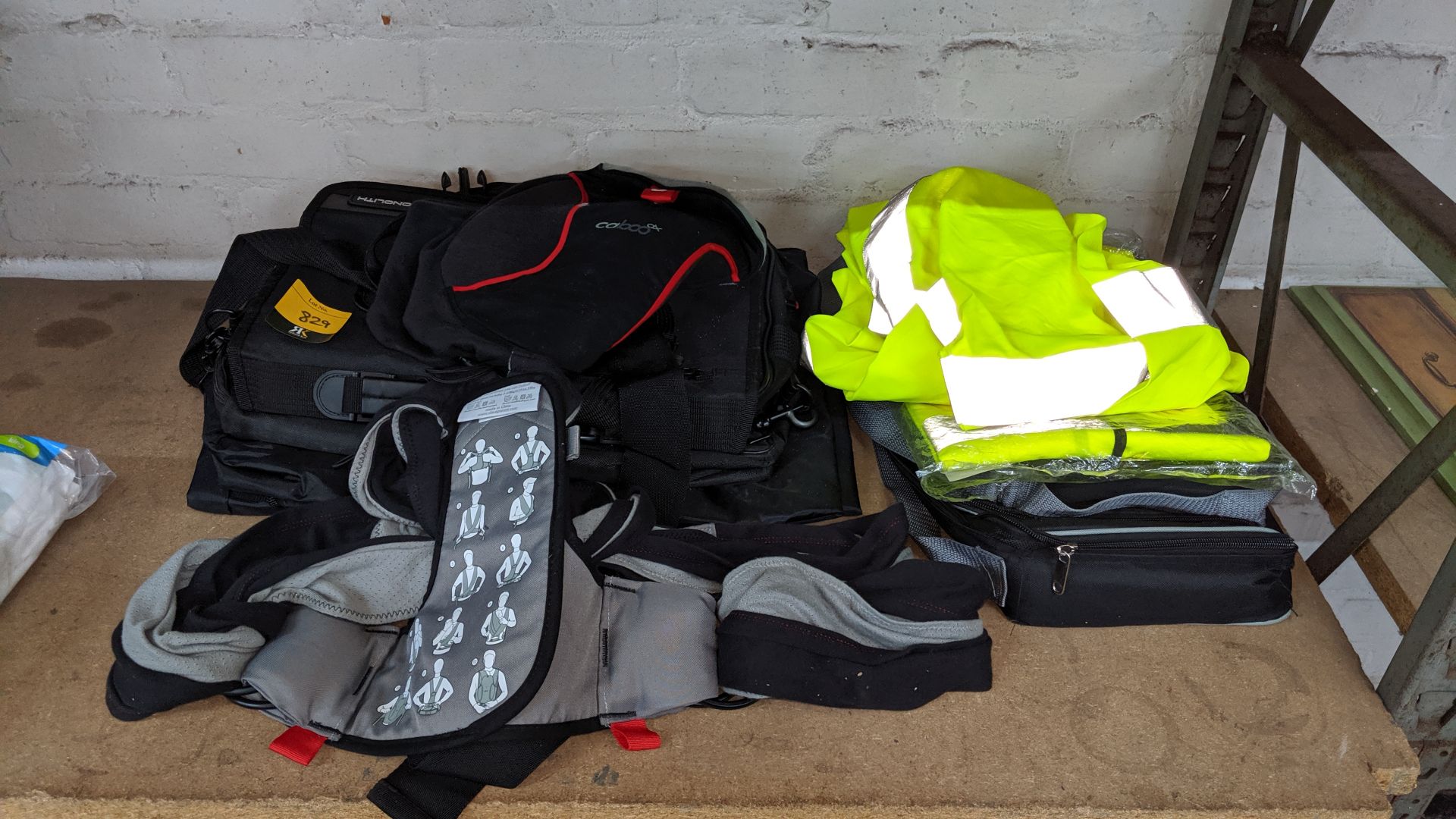 Quantity of assorted bags & cases including hi-vis jackets. This is one of a large number of lots - Image 2 of 5