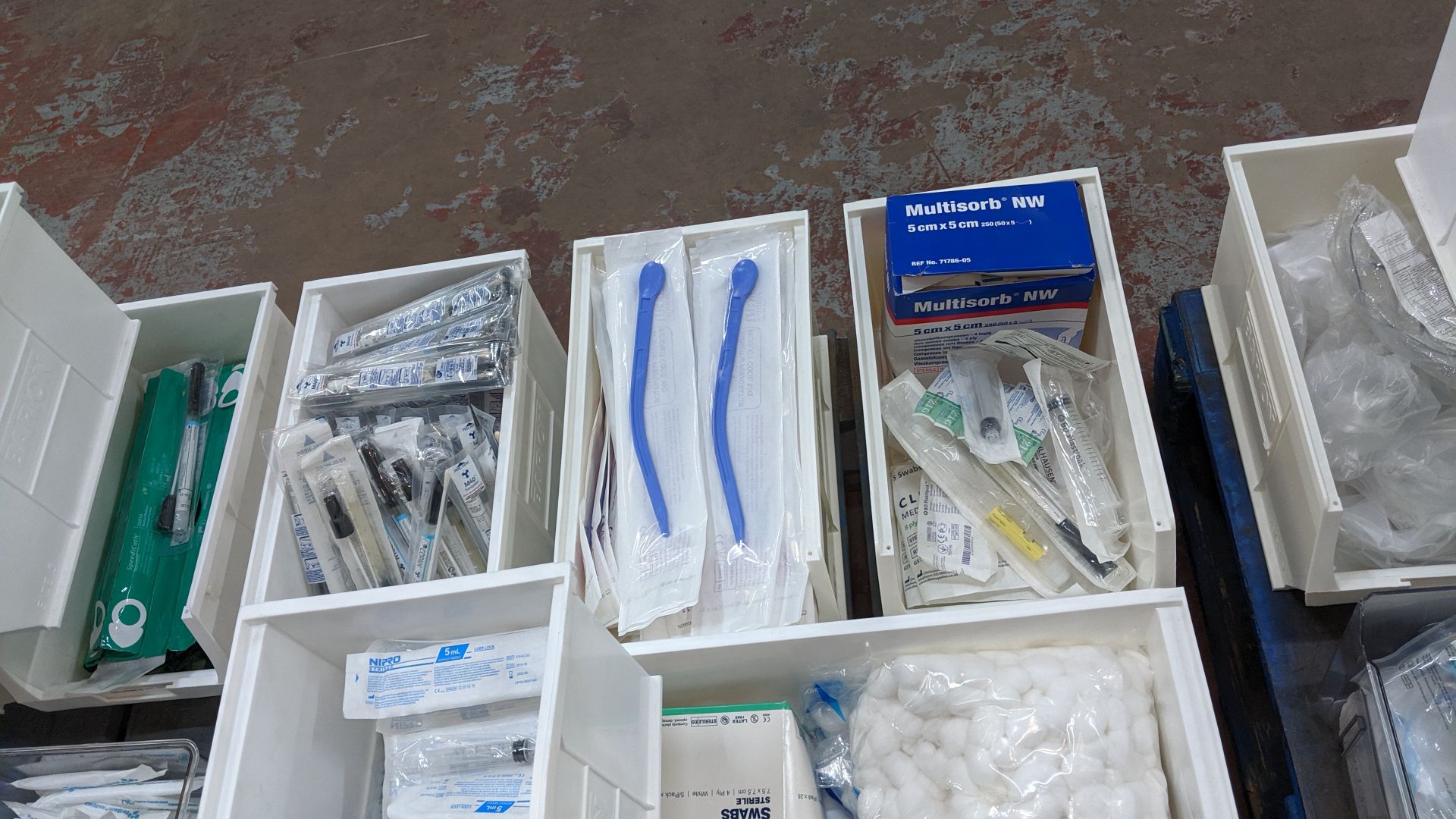Contents of a pallet of medical supplies consisting of a large quantity of plastic bins & their - Image 11 of 11
