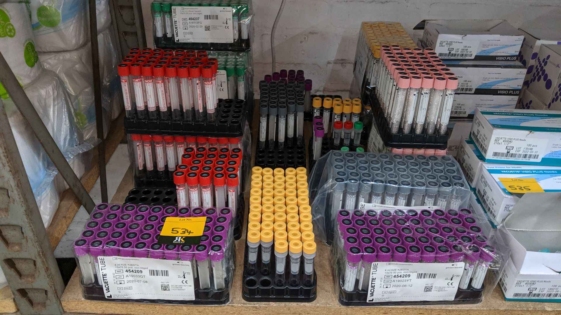 Large quantity of medical sample tubes. This is one of a large number of lots used/owned by One To - Image 2 of 6