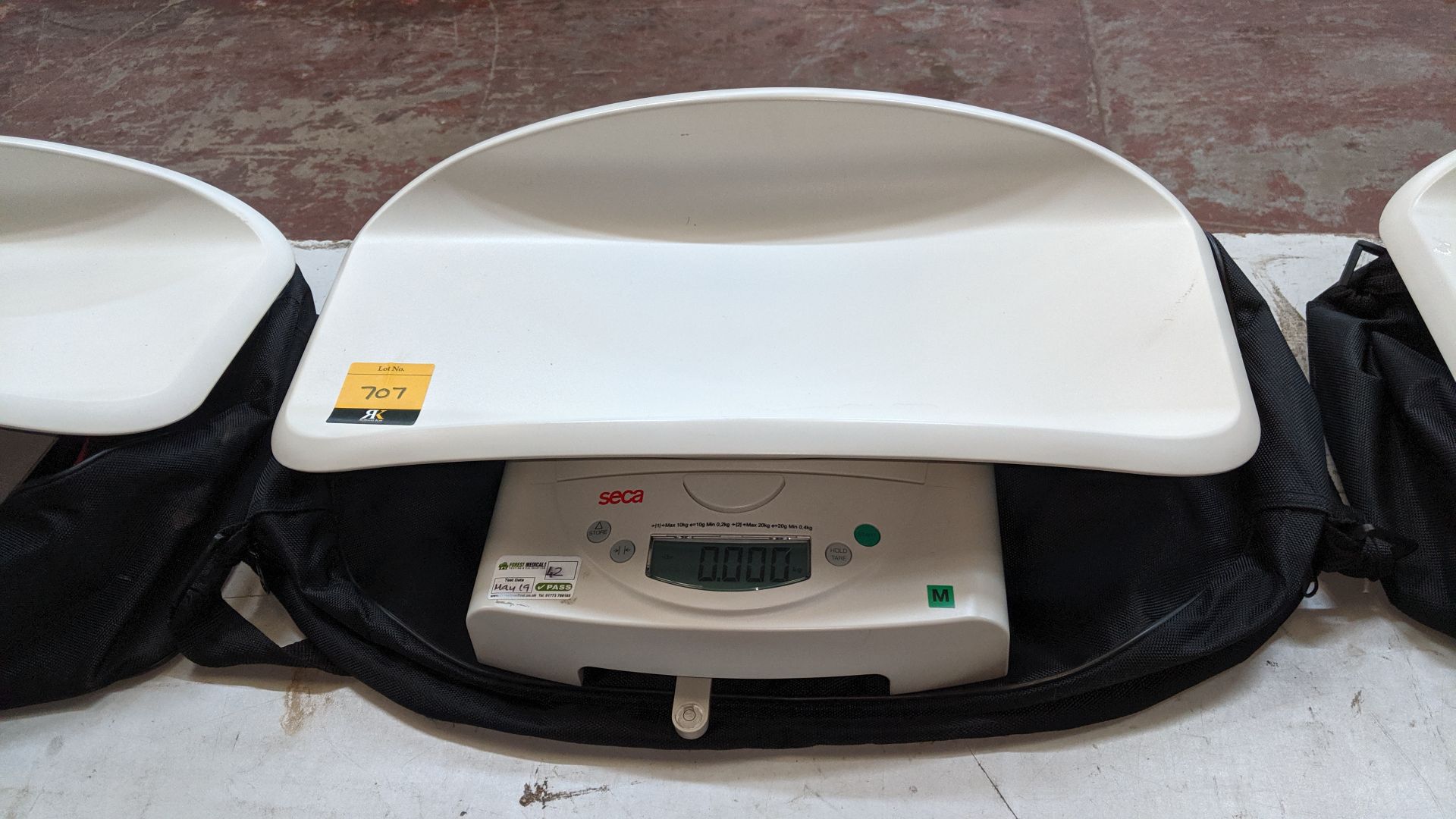 Seca model 384 baby scales max. capacity 20kg. This is one of a large number of lots used/owned by - Image 3 of 4