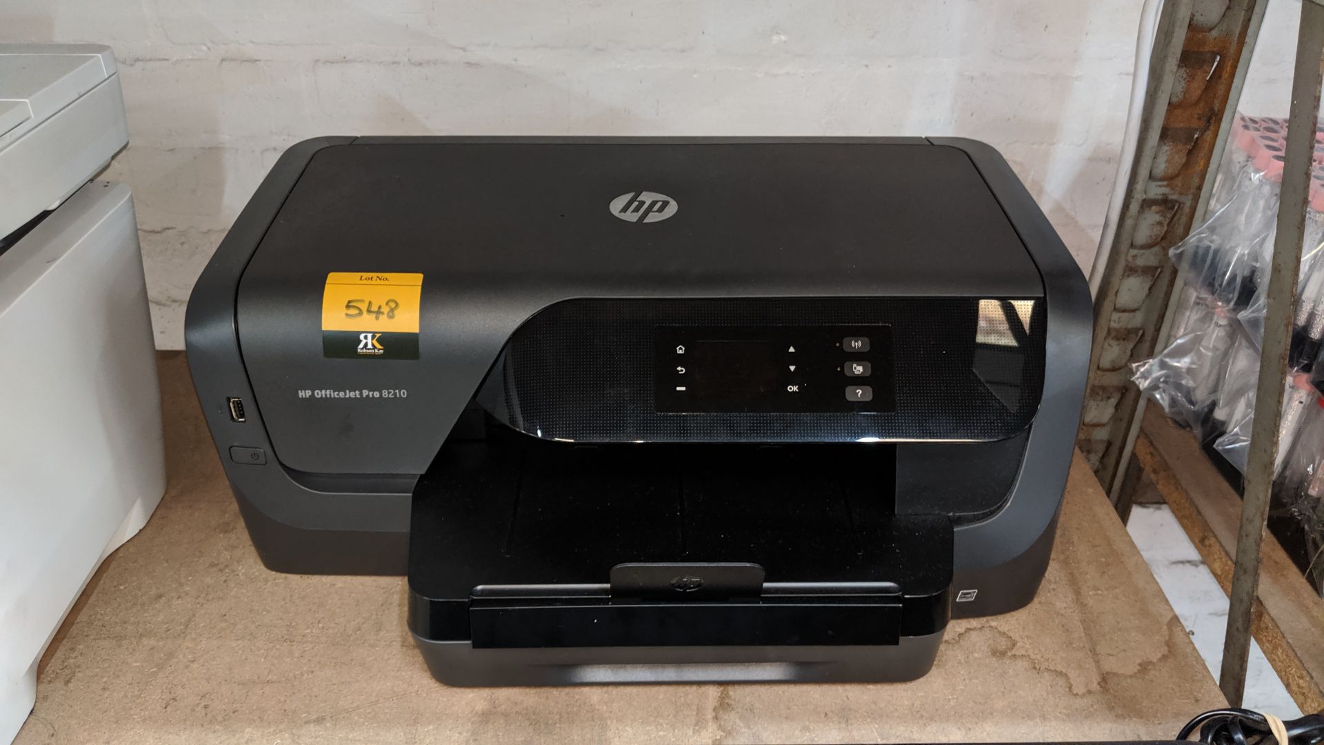 HP OfficeJet Pro 8210 multifunction printer. This is one of a large number of lots used/owned by One - Image 4 of 4