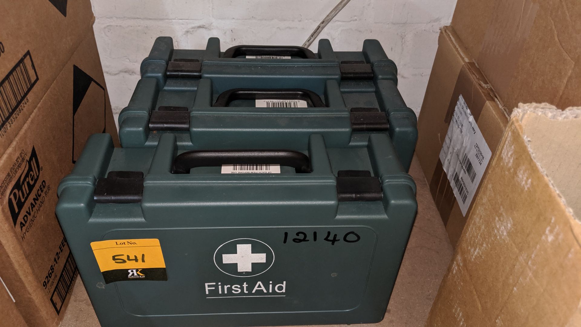 3 off first aid kits and contents. This is one of a large number of lots used/owned by One To One ( - Image 2 of 3