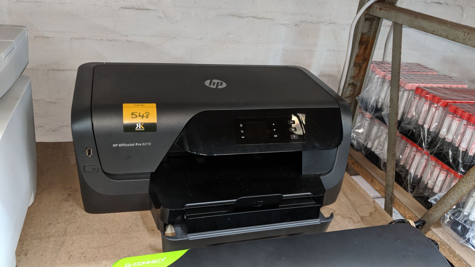 HP OfficeJet Pro 8210 multifunction printer. This is one of a large number of lots used/owned by One