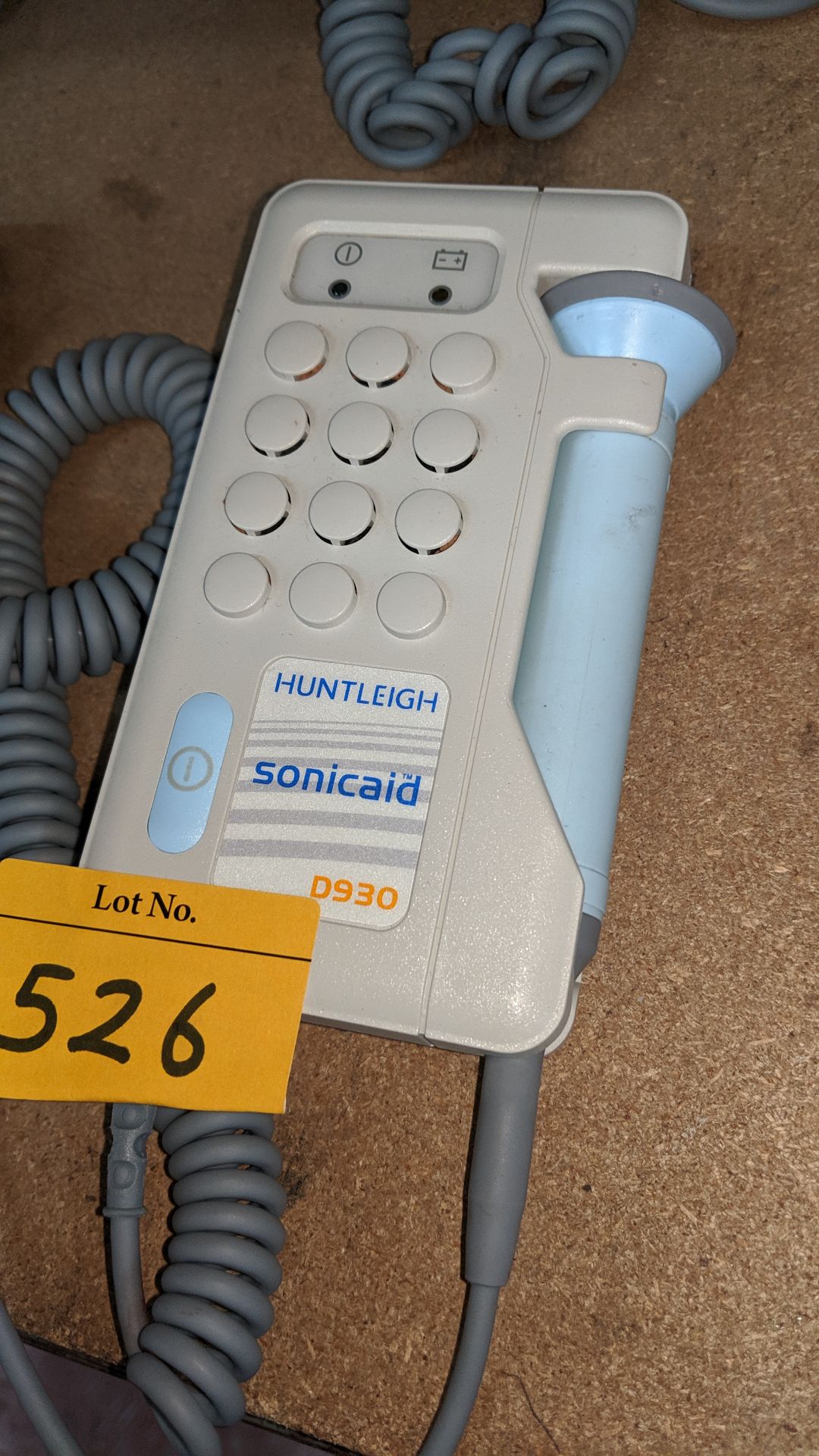Huntleigh Sonicaid model D930 Fetal Doppler . This is one of a large number of lots used/owned by - Image 3 of 4