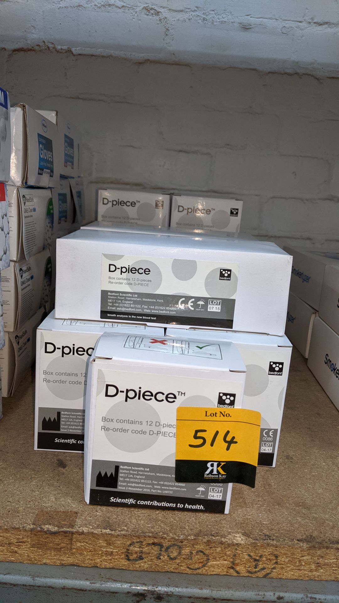 25 assorted boxes of D-pieces. This is one of a large number of lots used/owned by One To One (North - Image 3 of 3