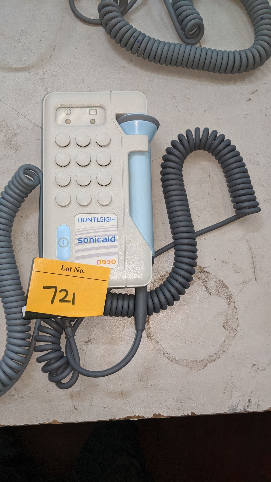 Huntleigh Sonicaid D930 Fetal Doppler tester. This is one of a large number of lots used/owned by - Image 2 of 4