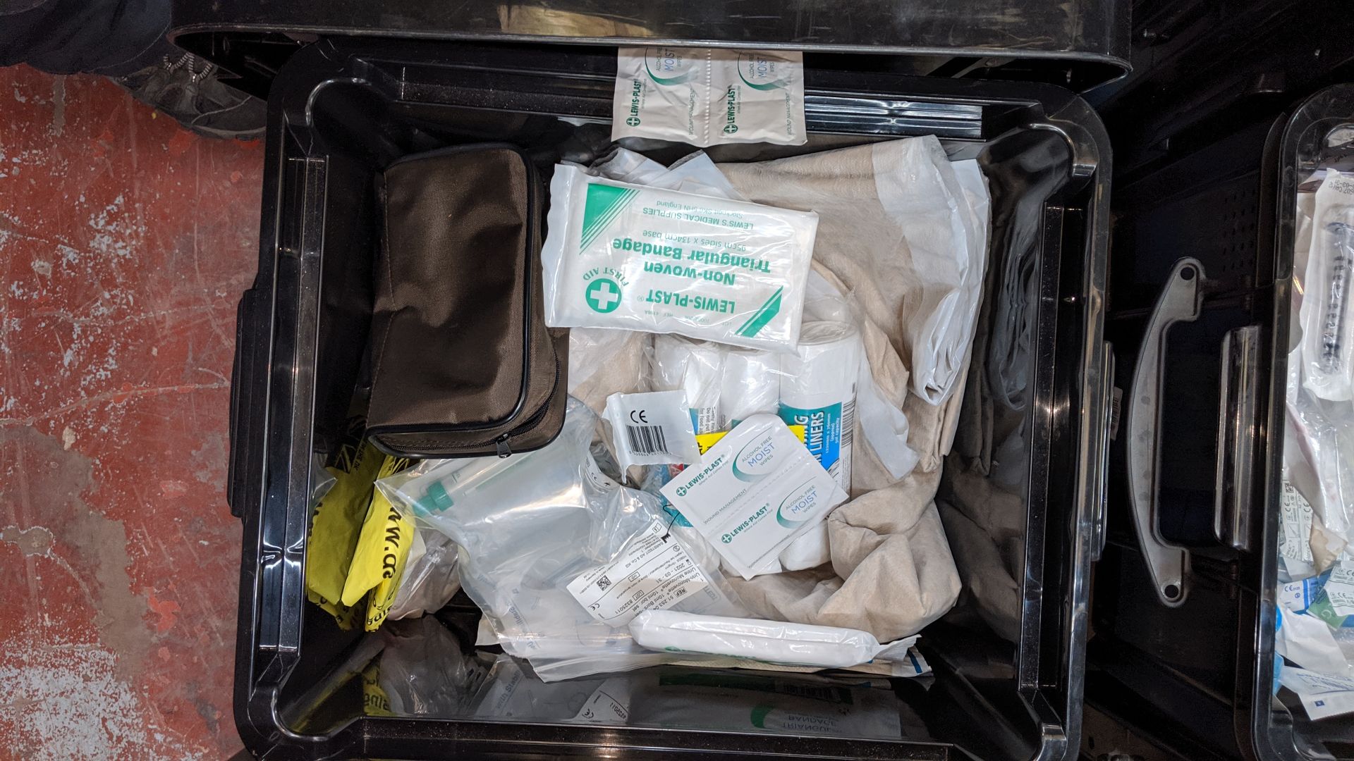 Contents of 6 crates of assorted medical supplies including blood pressure monitoring equipment, - Image 5 of 8