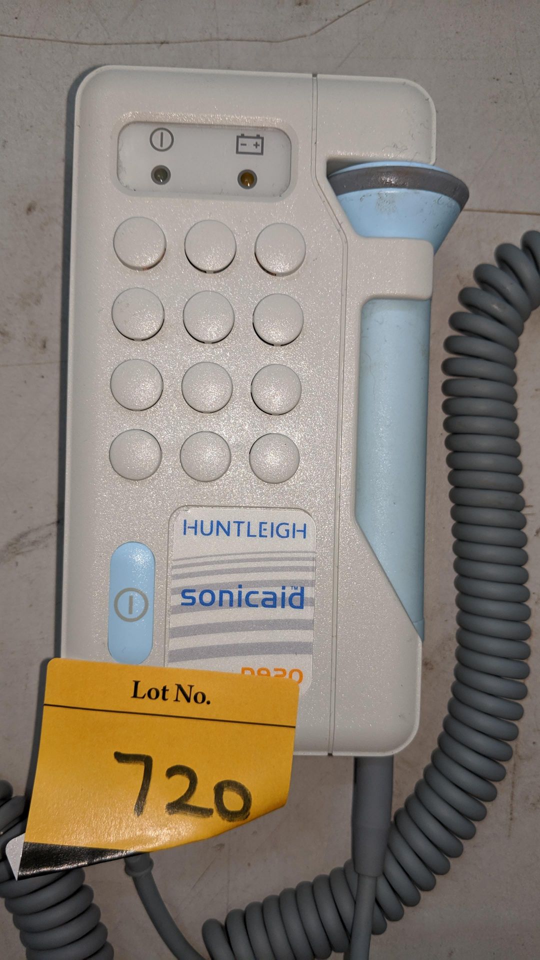 Huntleigh Sonicaid D930 Fetal Doppler tester. This is one of a large number of lots used/owned by - Image 3 of 4