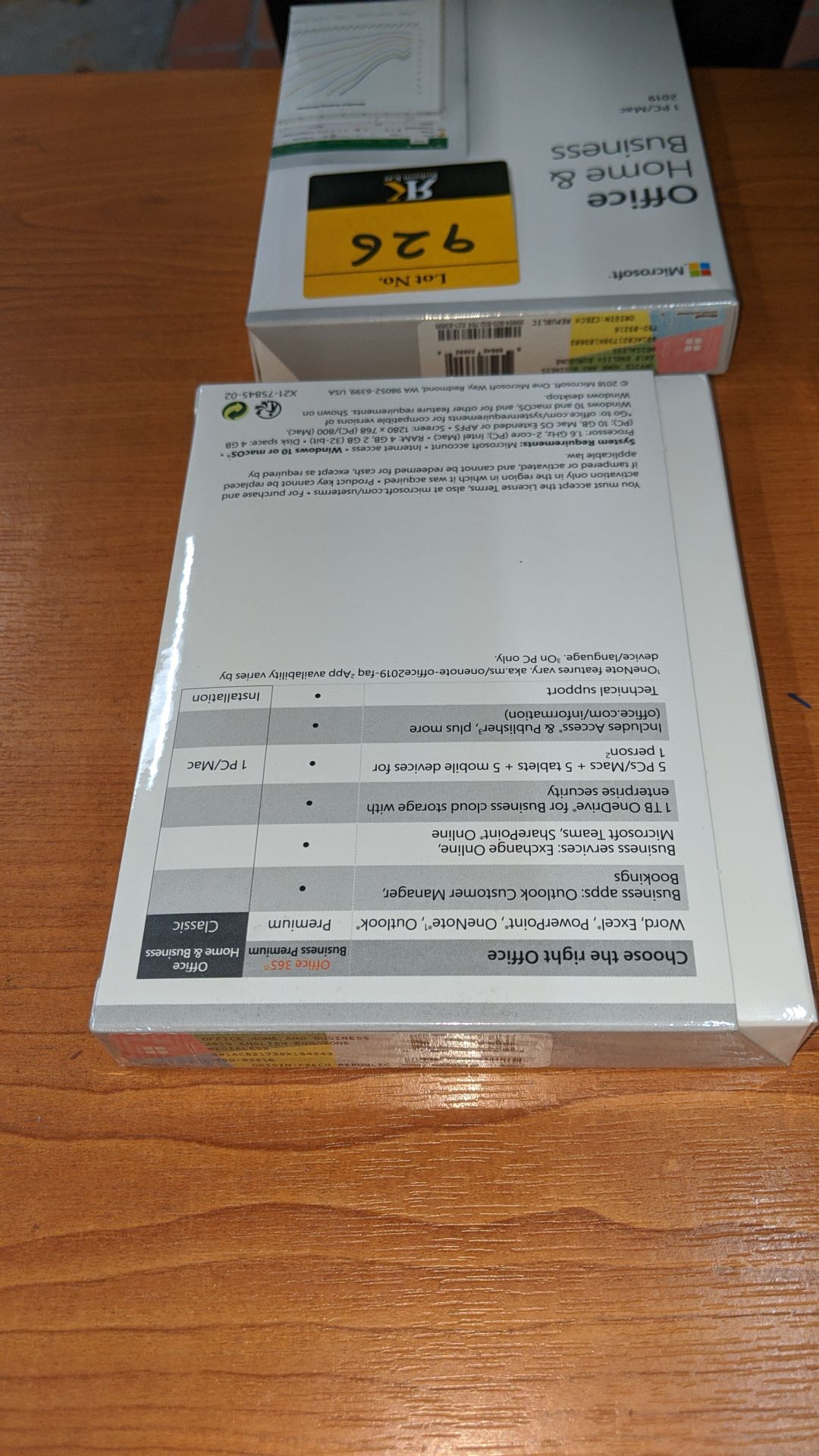 Microsoft Office Home & Business 2019 for PC/MAC. This lot comprises a sealed box with licence - Image 3 of 3