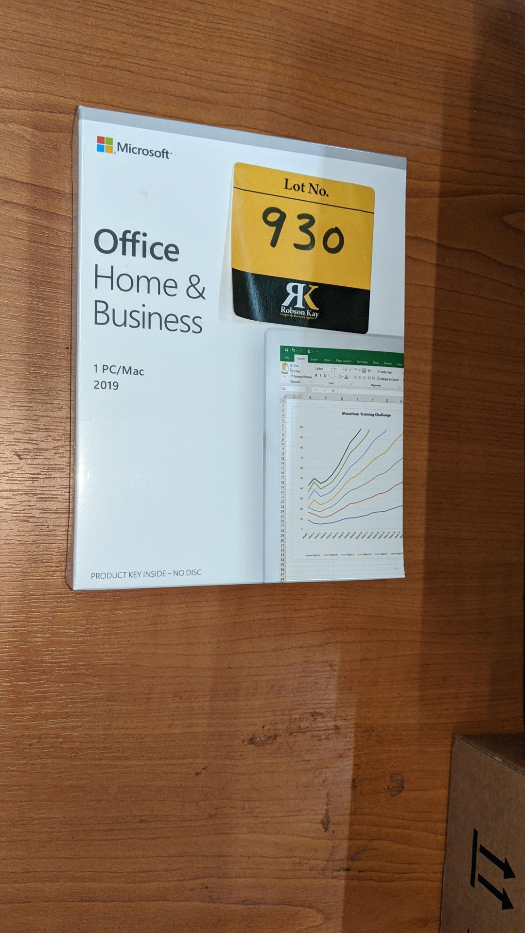 Microsoft Office Home & Business 2019 for PC/MAC. This lot comprises a sealed box with licence