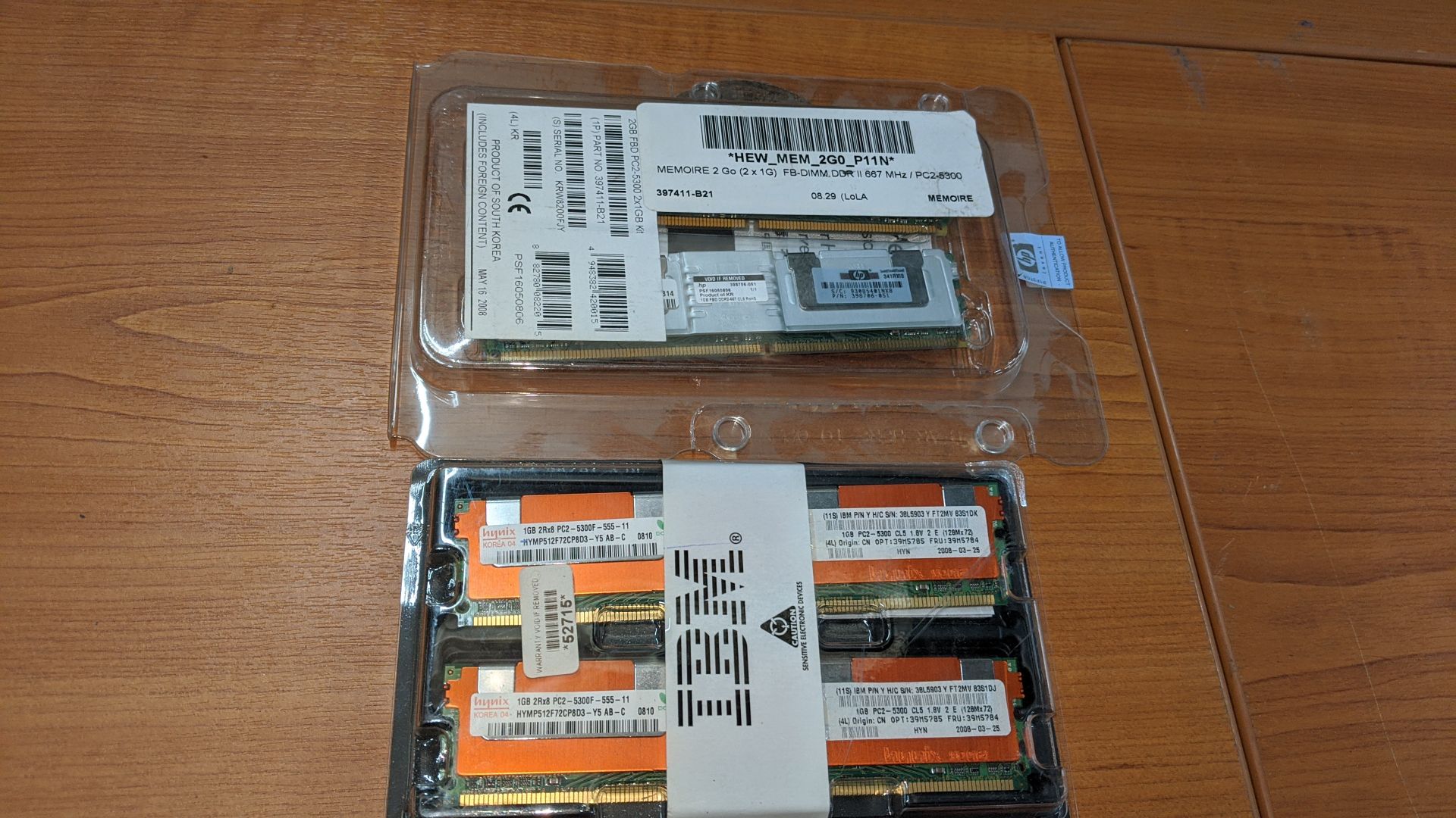 6 off assorted memory upgrade kits varying from 1Gb to 4Gb. This is one of a large number of lots in - Image 6 of 6