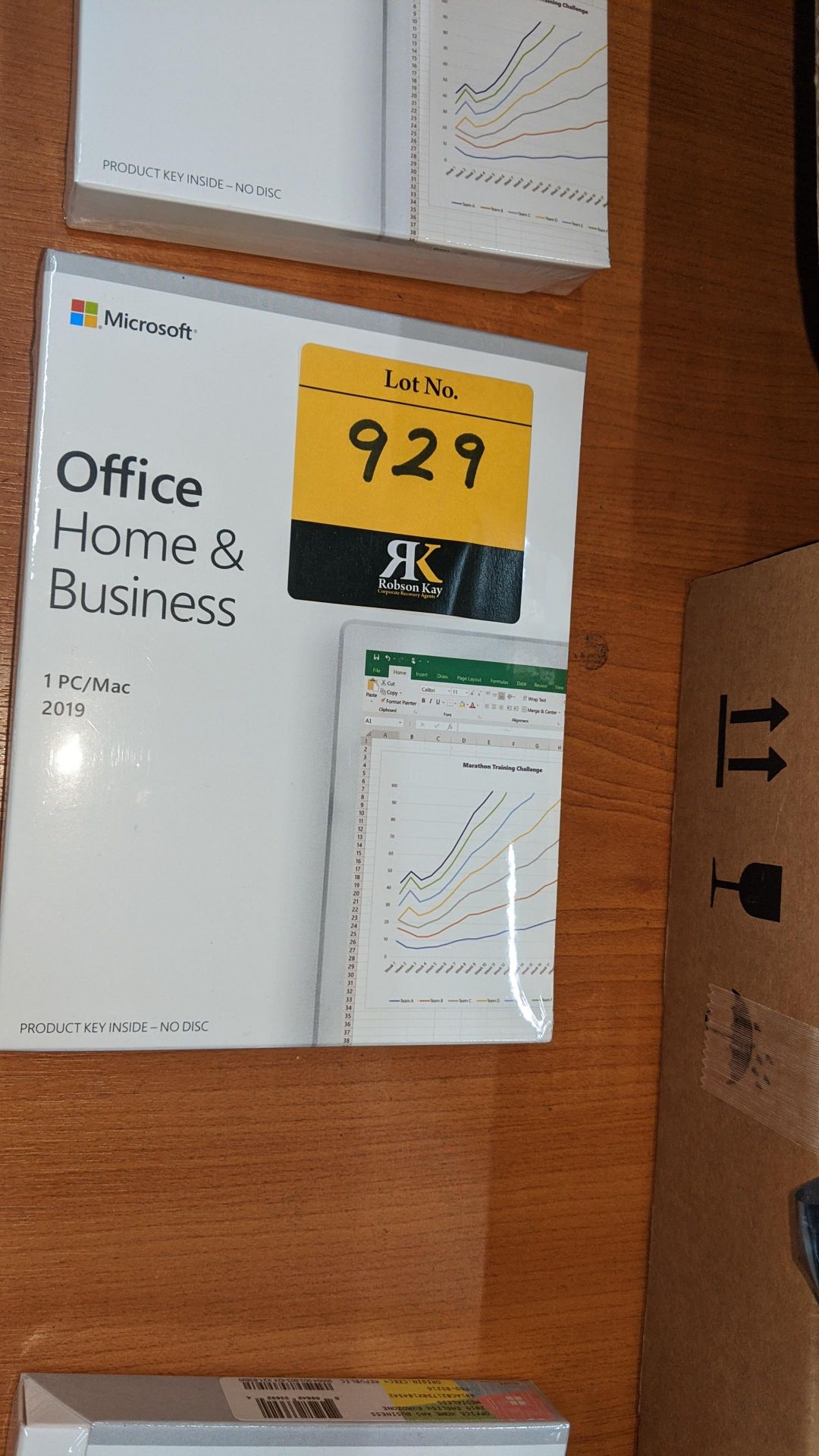 Microsoft Office Home & Business 2019 for PC/MAC. This lot comprises a sealed box with licence