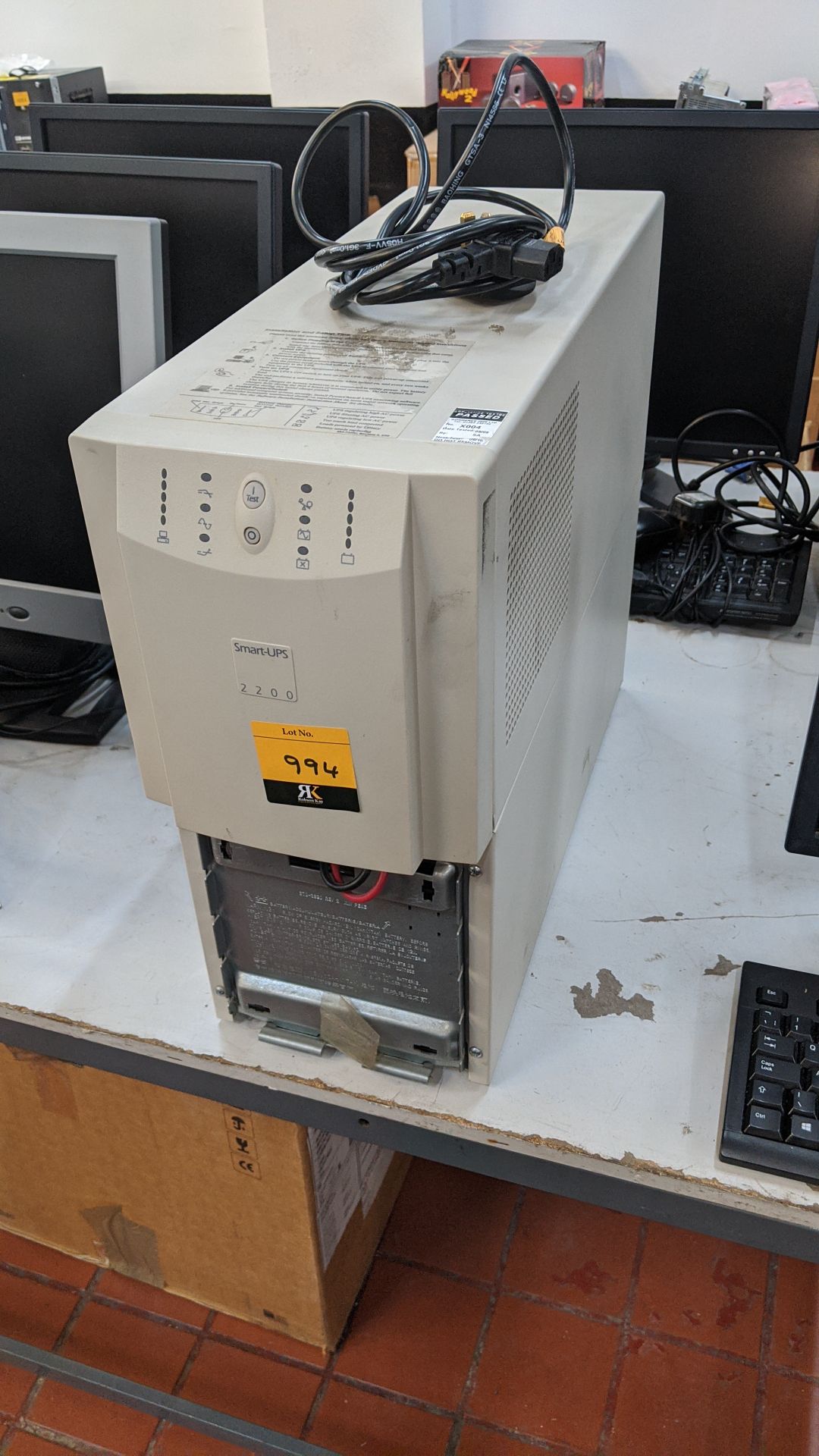 APC Smart-UPS 2200 - missing what appears to be a cosmetic panel. This is one of a large number of