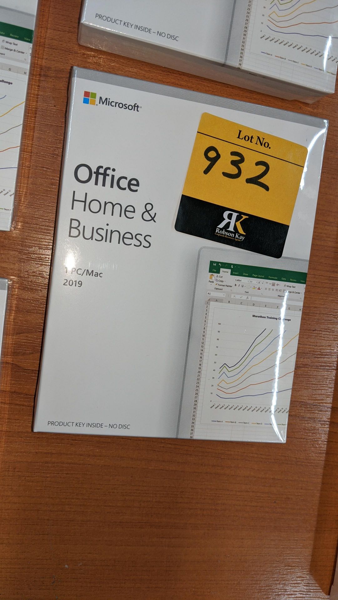 Microsoft Office Home & Business 2019 for PC/MAC. This lot comprises a sealed box with licence