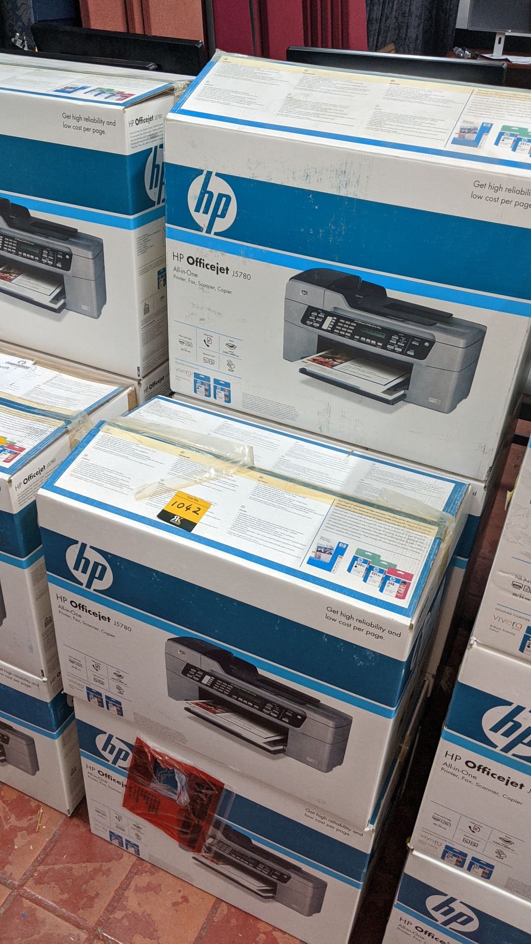 5 off HP OfficeJet J5780 combination printer fax scanner copiers. This is one of a large number of