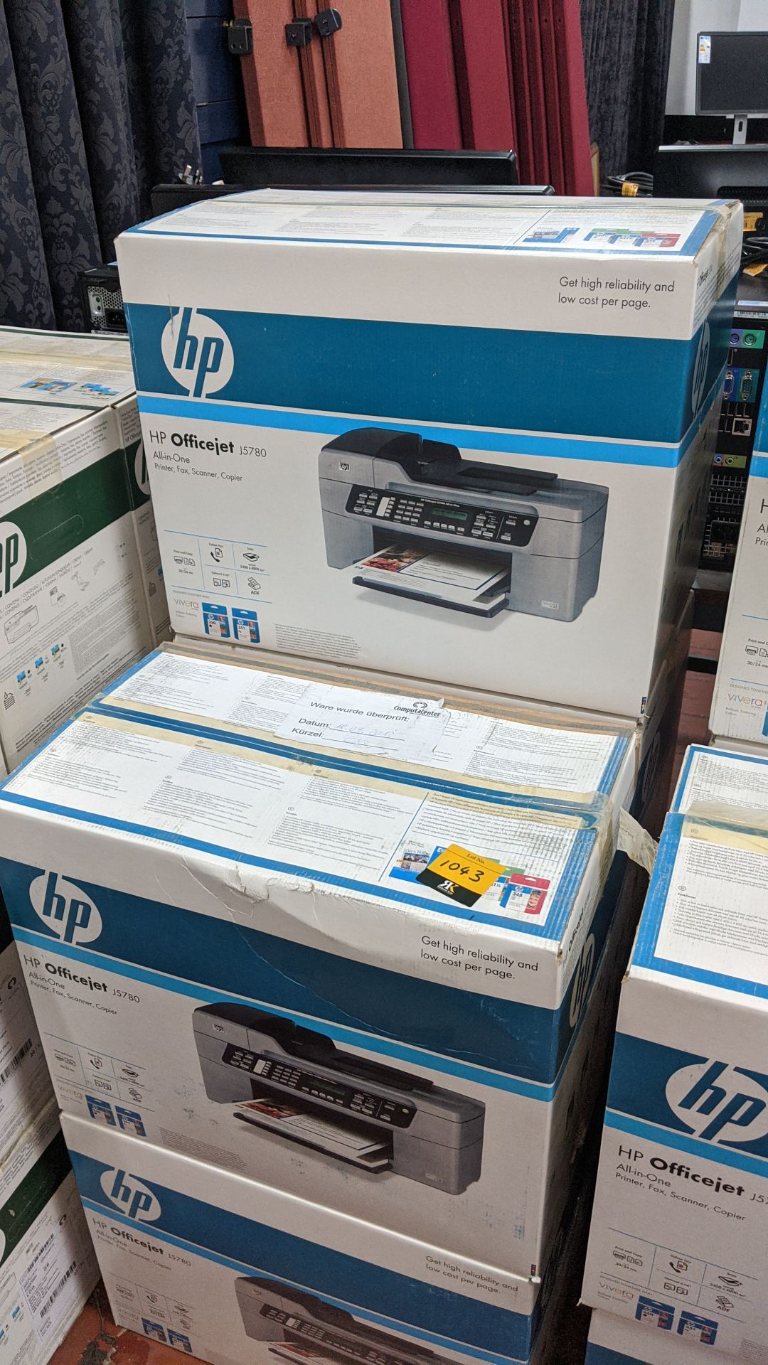 5 off HP OfficeJet J5780 combination printer fax scanner copiers. This is one of a large number of - Image 2 of 3