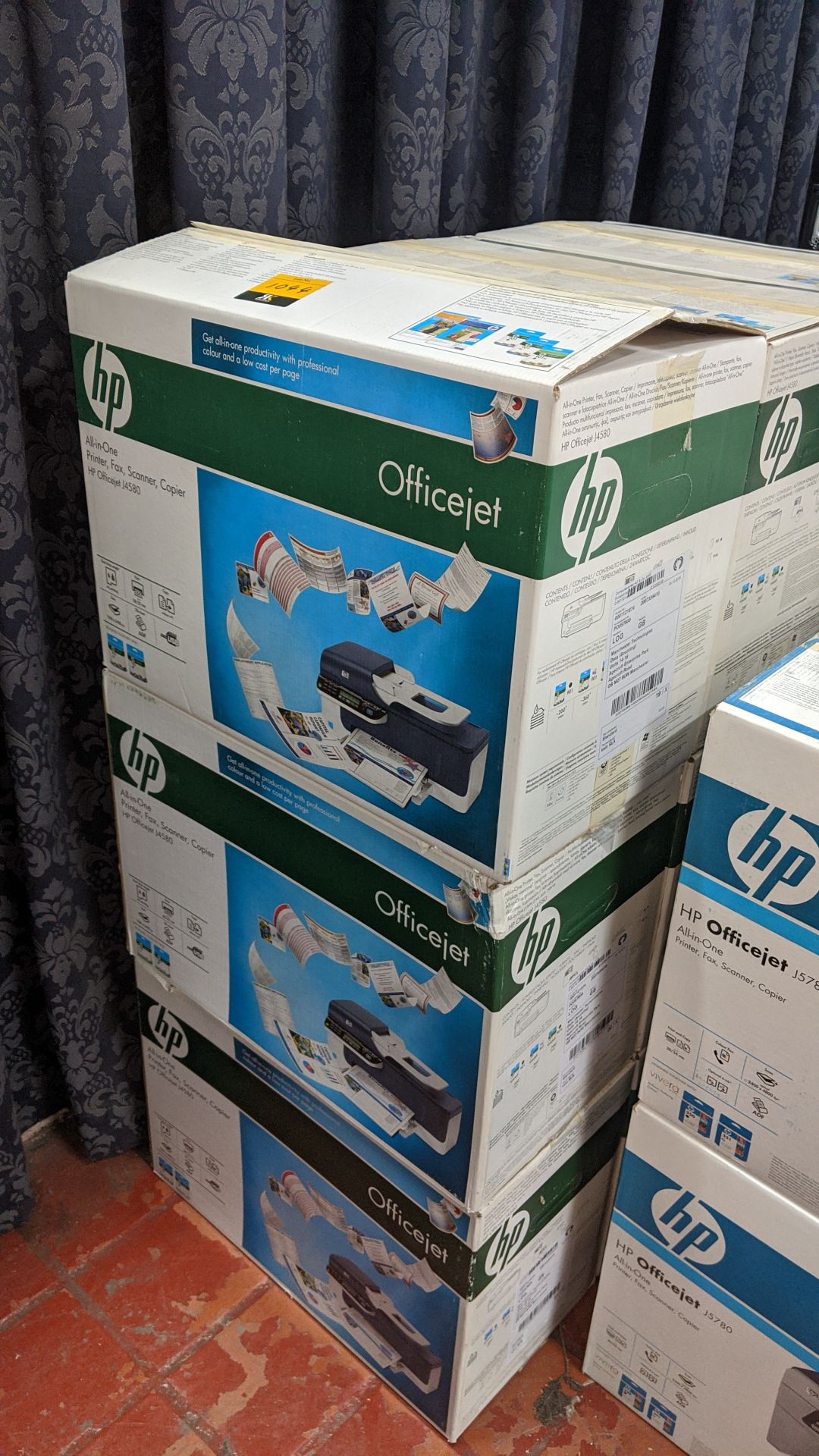 9 off HP OfficeJet J4580 all in one printer fax scanner copiers. This is one of a large number of - Image 2 of 3