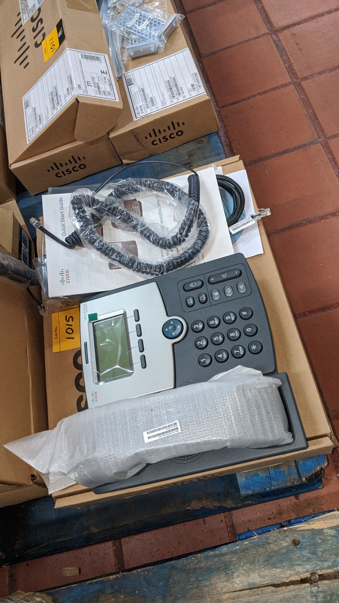 Cisco IP phone model SPA502G. This is one of a large number of lots in this sale being sold for - Image 4 of 4