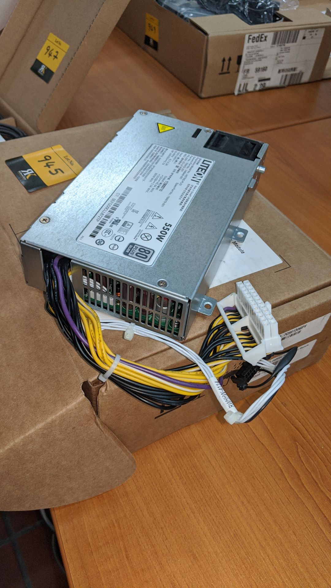 Liteon 550W PSU part no. 765423-201. This is one of a large number of lots in this sale being sold - Image 5 of 5