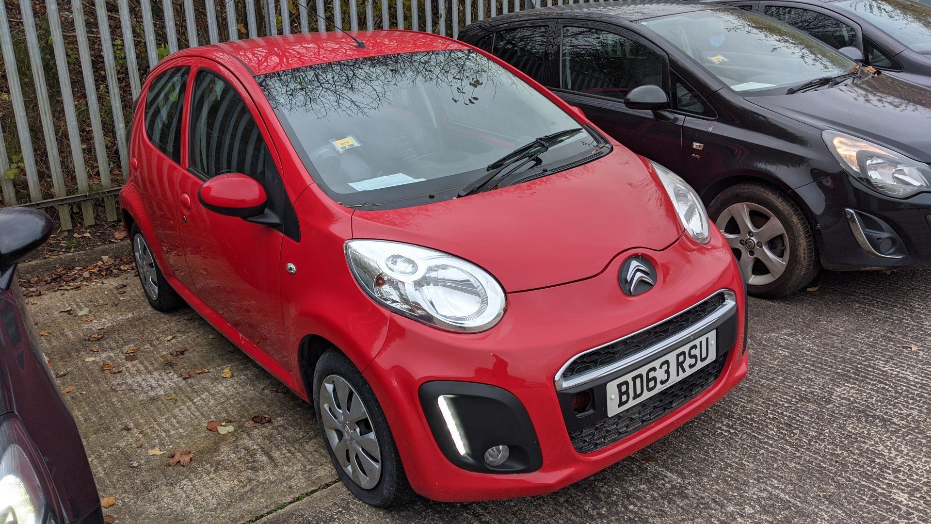 BD63 RSU Citroen C1 VTR 5 door hatchback, 5 speed manual gearbox, 998cc petrol engine. Colour: