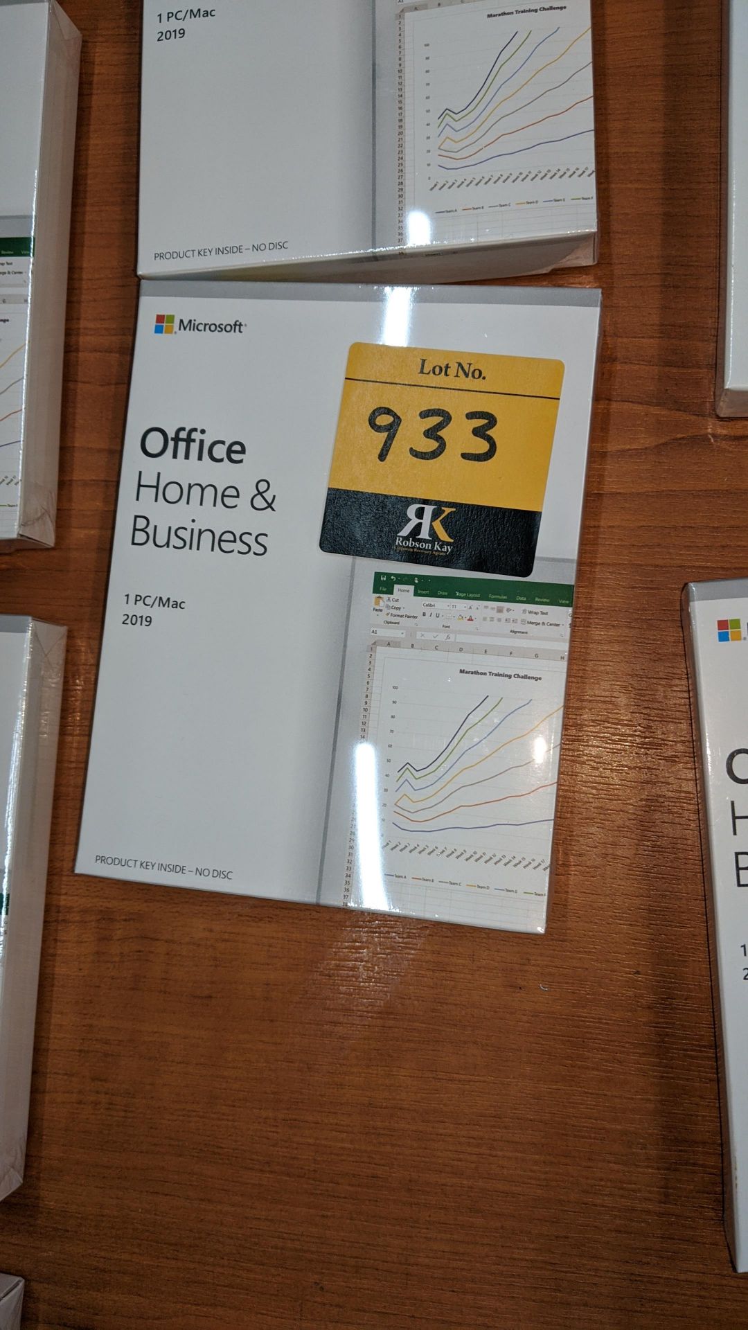 Microsoft Office Home & Business 2019 for PC/MAC. This lot comprises a sealed box with licence