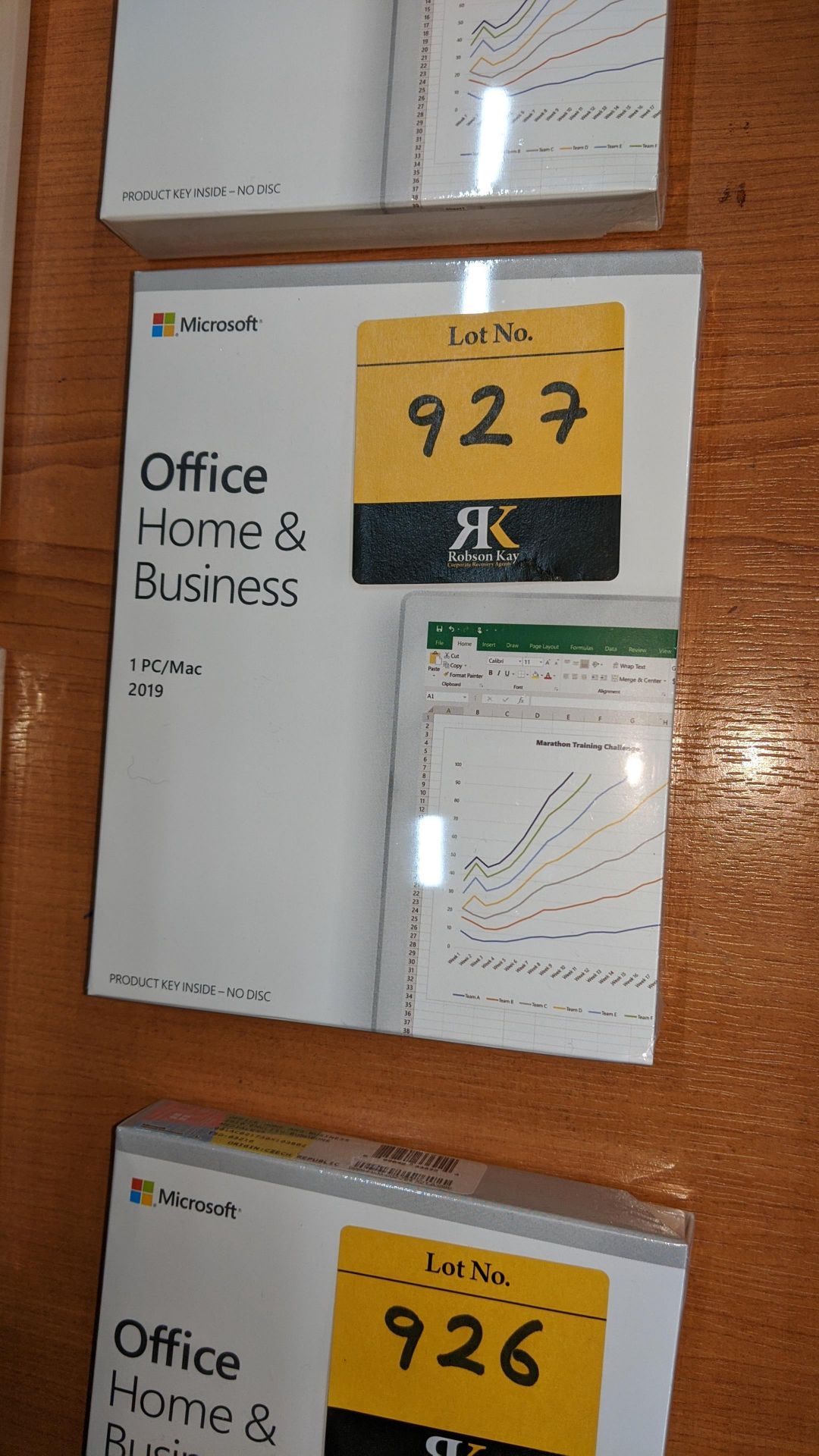 Microsoft Office Home & Business 2019 for PC/MAC. This lot comprises a sealed box with licence