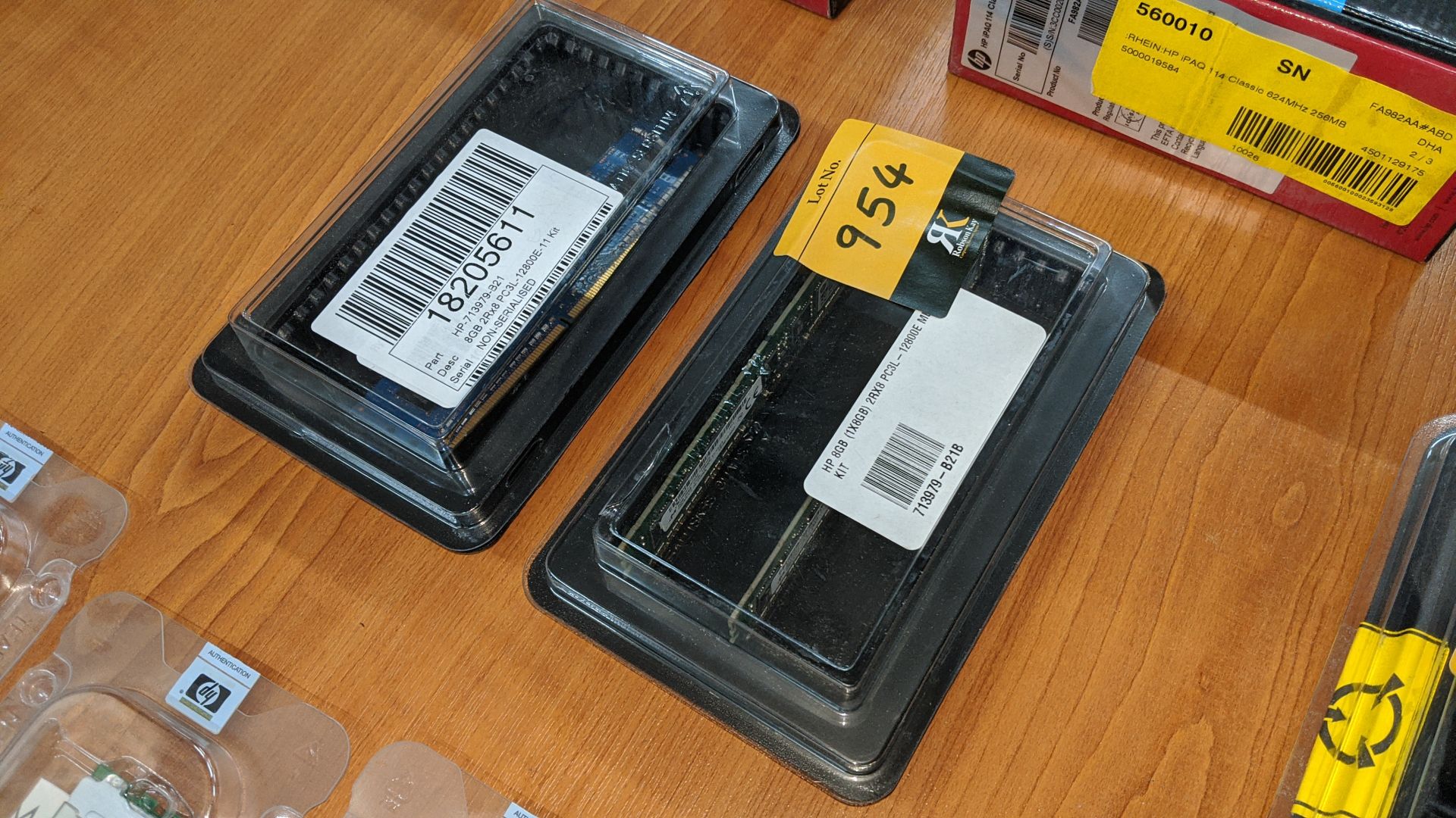 3 off assorted 8Gb memory DIMMs. This is one of a large number of lots in this sale being sold for - Image 2 of 4