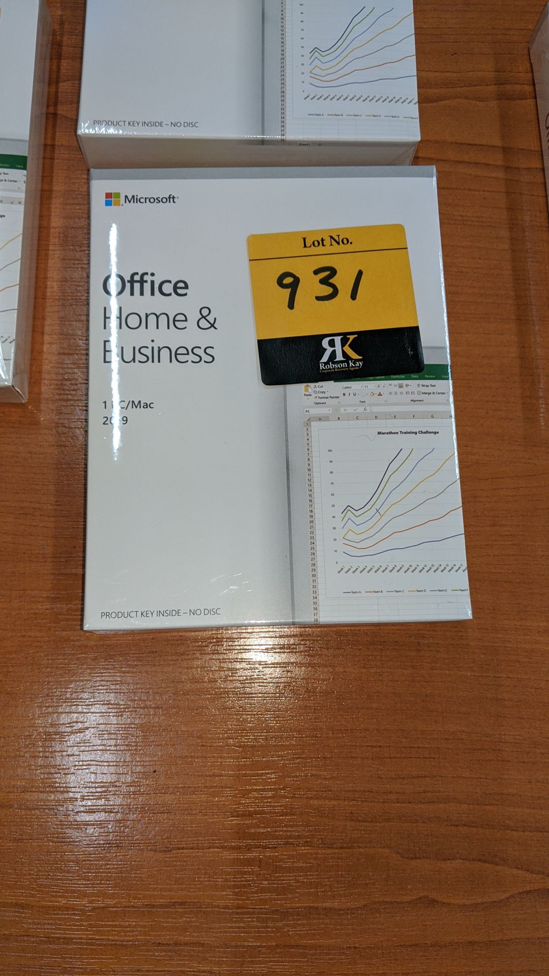 Microsoft Office Home & Business 2019 for PC/MAC. This lot comprises a sealed box with licence