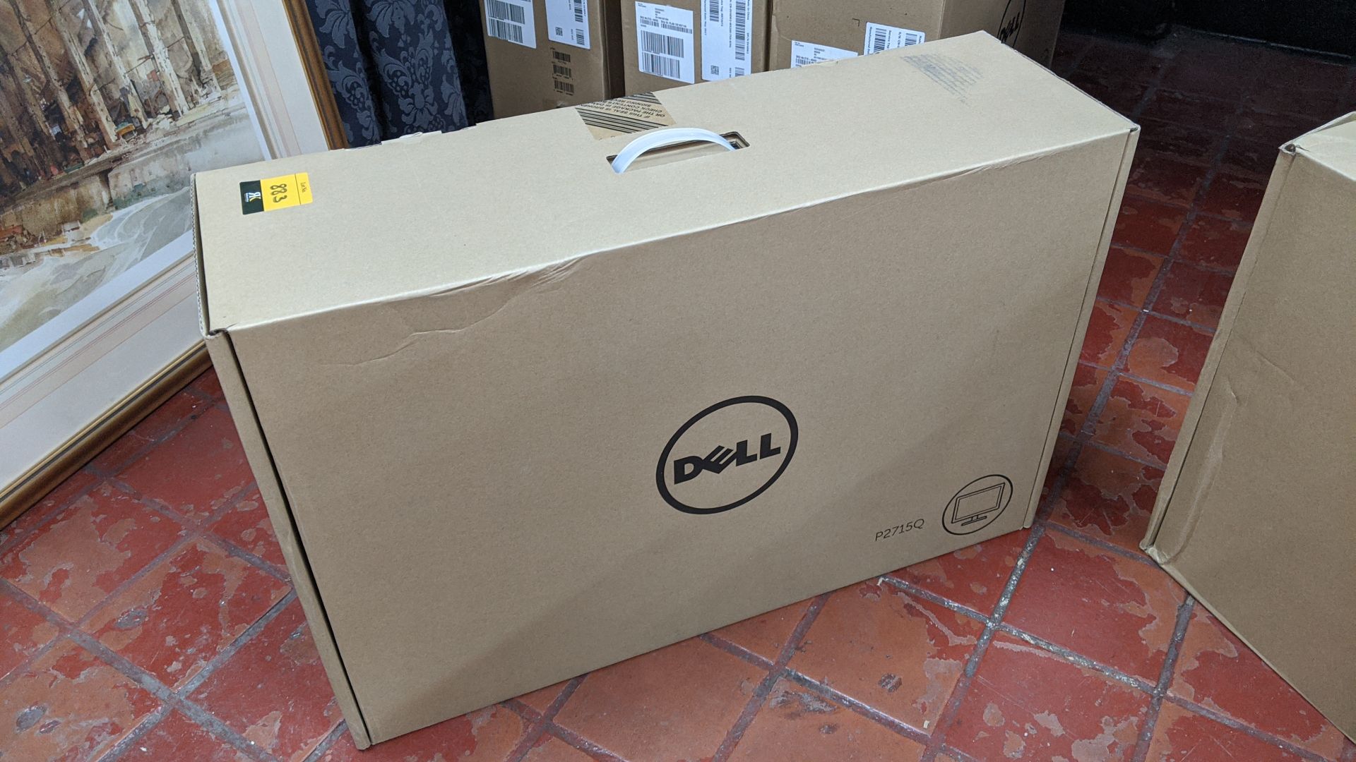 Dell P2715Q ultra HD 4k IPS 27" widescreen monitor including height adjustable spring loaded - Image 3 of 3
