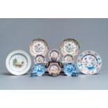 A collection of Chinese blue and white, famille rose and Imari-style porcelain, Kangxi/Qianlong