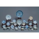 35 pieces of Chinese blue and white shipwreck wares, Ming and later