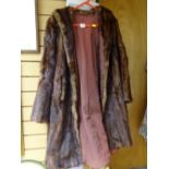 Lady's vintage fur coat