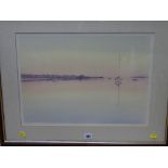 STEPHEN JONES artist's proof print - titled 'Beaumaris', signed in pencil