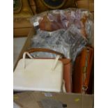 Selection of vintage and other handbags