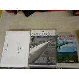 Concorde memorabilia including travel documents for May 1996, a block of twelve unseparated