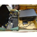 AOC computer monitor, Advent keypad, BT phone system, Epson printer etc E/T