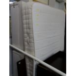 Modern Sweet Dreams 4ft 6ins double drawer divan bed base and Aloe Vera mattress with a Stag