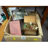 Large quantity of microscope slides in numerous wooden boxes etc