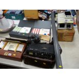 Marantz Superscope cassette player and recorder, three cased sets from the Linguaphone Institute -